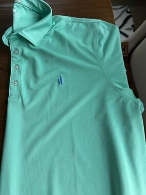 Men’s Green Performance Golf Polo